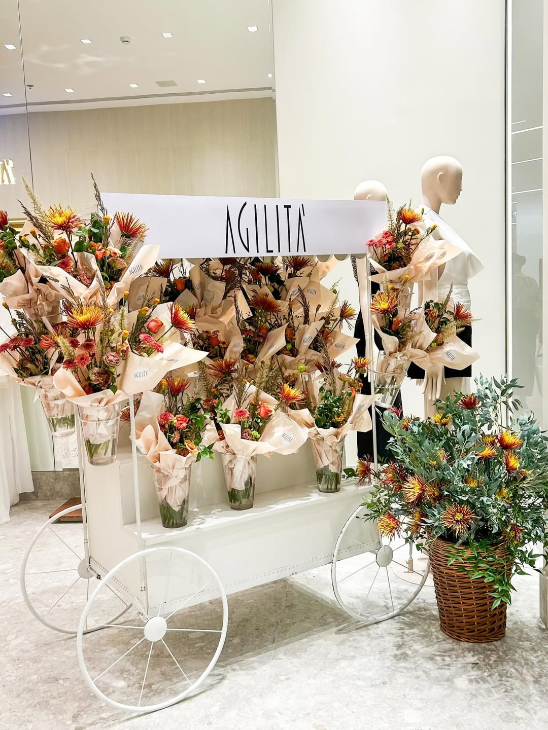 Ativação carrinho de flores — Morumbi